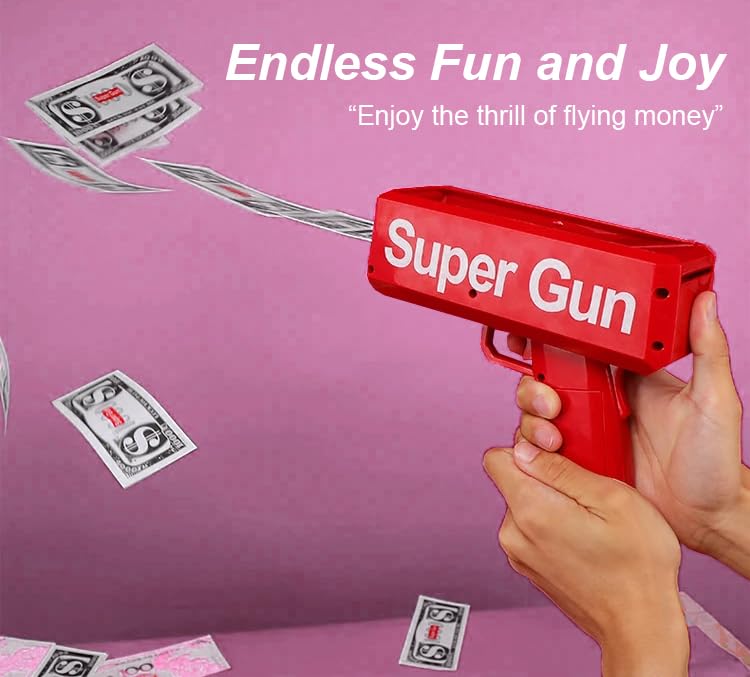 Cash Cannon Money Gun For Wedding, Parties And fun