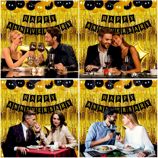 Happy Anniversary Decoration Kit Pack of 49pcs