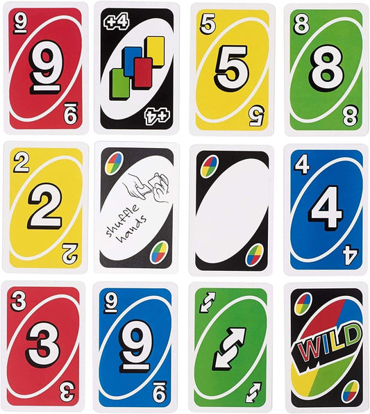 Uno Playing Card Game ,Set of 112 Cards, Multicolor