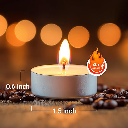 Tea Lights Candles Pack of 50pcs