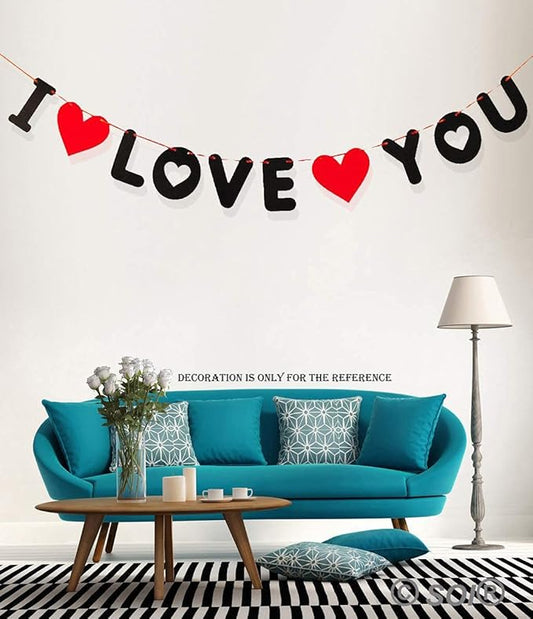 I love you Decoration banner