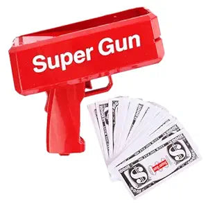 Cash Cannon Money Gun For Wedding, Parties And fun