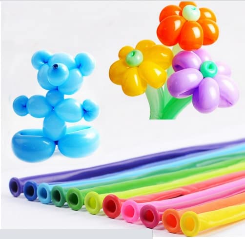 Animals Kit Twisting Balloons 100pcs with 1 Free Air Pump.