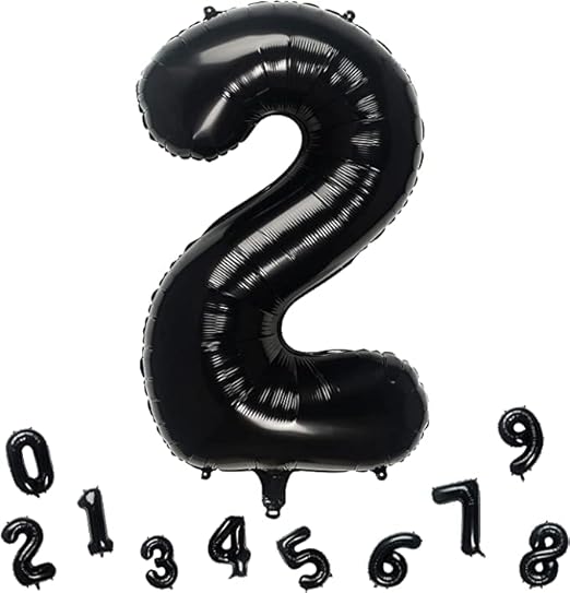Big Size Black Foil balloon 32"