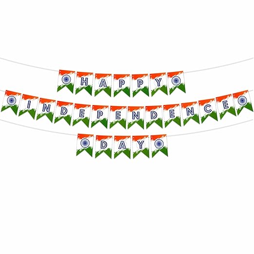 Happy Independence Day Decoration Banner