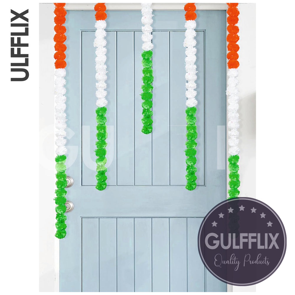 Tricolour Garland for Decoration 5 Pcs