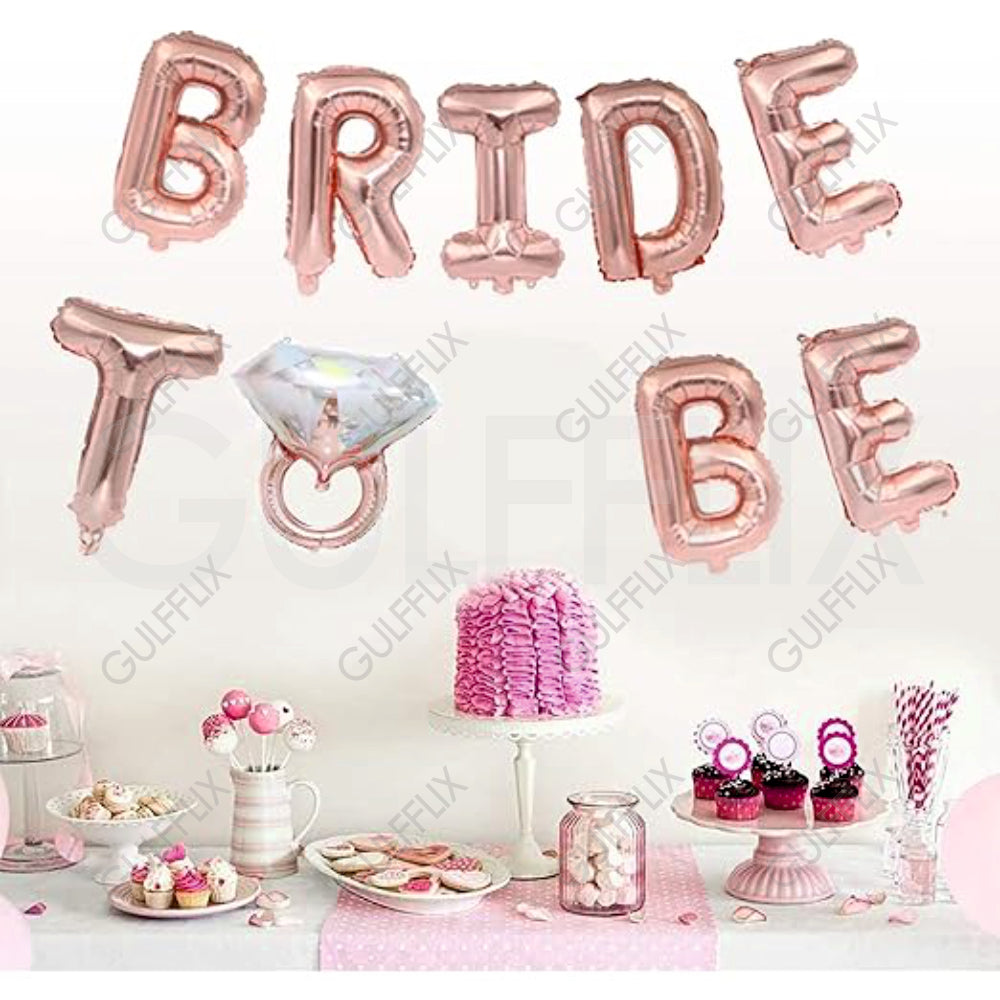 Bride To Be Decoration Foil Balloon