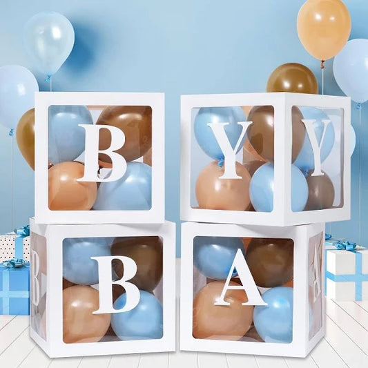 Baby Balloon Box Pack of 4pcs