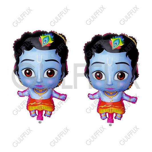 Krishna Balloons Foil - Pack of 2 pcs