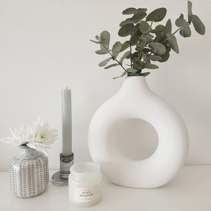 Donut Shape Ring Vase Planter