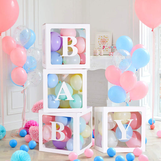 Baby Balloon Box Pack of 4pcs