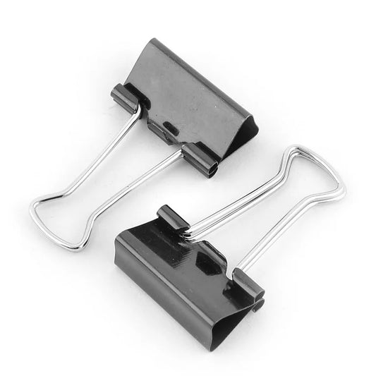 Binder Clip 51mm Black Pack of 12pcs