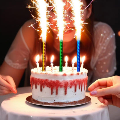 Sparkle Candle Set of 6 Pcs