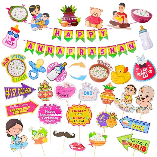 Annaprashan Decoration Set Of 35pcs