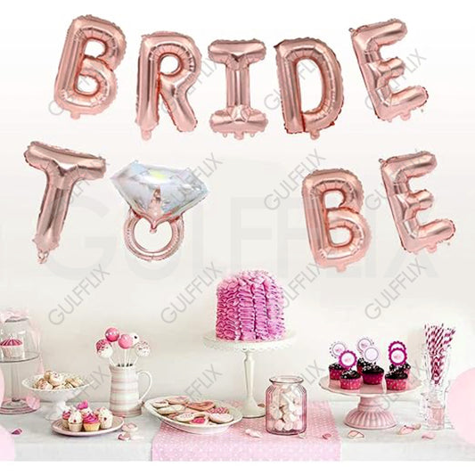 Bride To Be Decoration Foil Balloon
