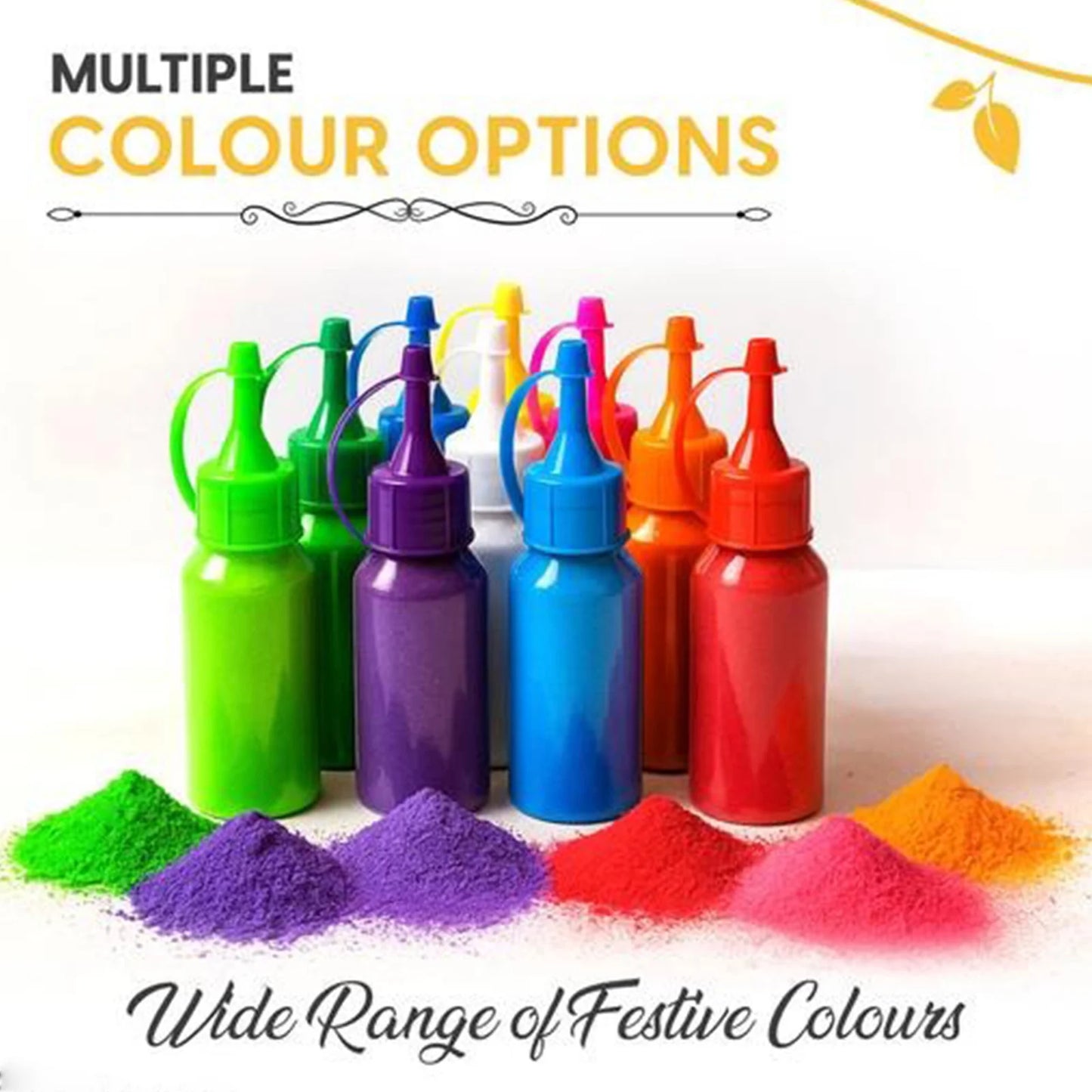 Rangoli Colors - Pack of 10pcs