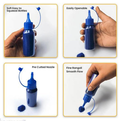 Rangoli Colors - Pack of 10pcs