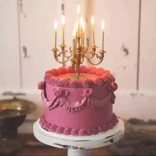 Chandelier Candlestand Dreamy Cake Topper