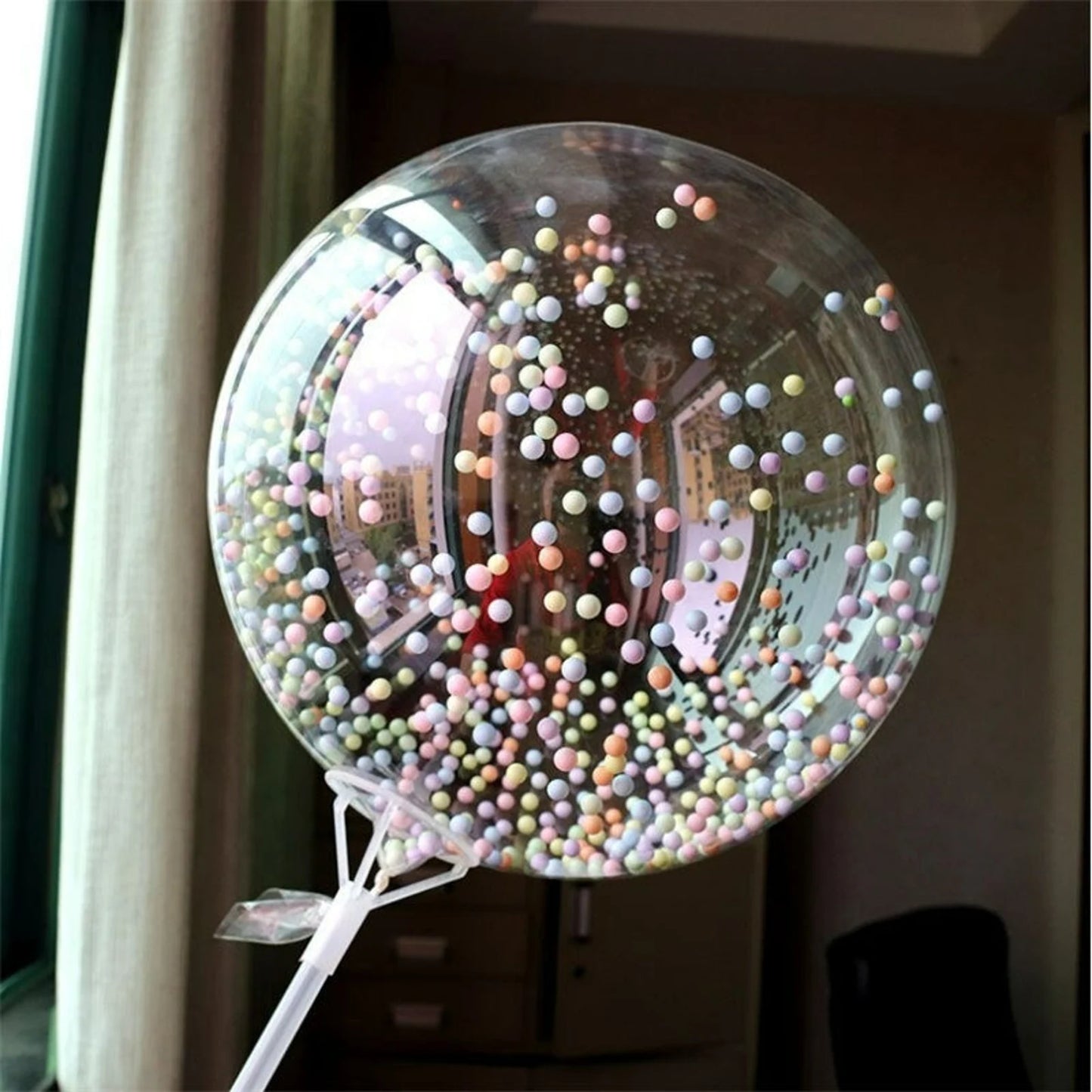 Transparent balloons 20inch Pack of 5 Pcs
