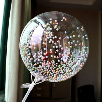 Transparent balloons 20inch Pack of 5 Pcs
