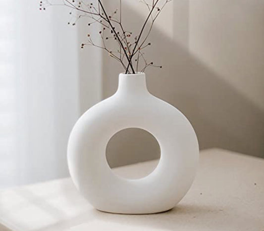 Donut Shape Ring Vase Planter